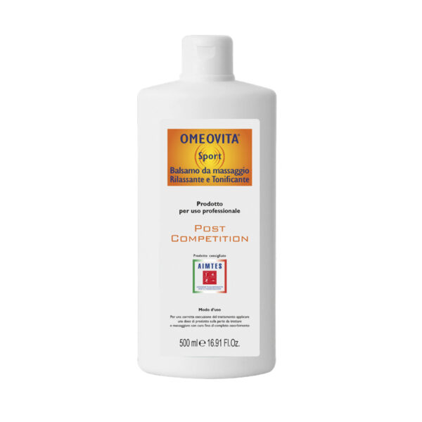 balsamo massaggio rilassante tonificante omeovita