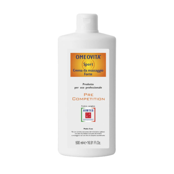 crema massaggio pre gara omeovita