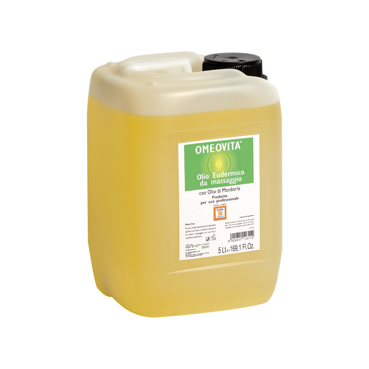 olio eudermico massaggio omeovita